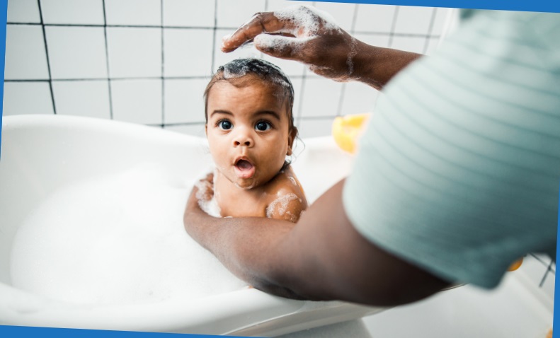 How to Wash Newborn Hair Safely