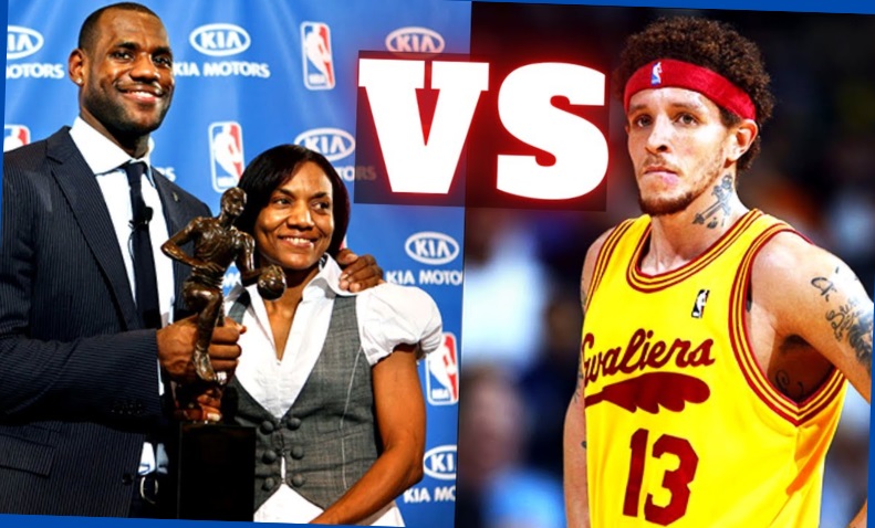 did delonte west really have a relationship with lebron james mom